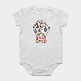 Cute Cow Silly Cuddler Baby Bodysuit